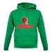 Howzat unisex hoodie