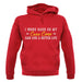 I Work Hard For My Cane Corfor unisex hoodie