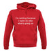 No Idea What'S Going On unisex hoodie