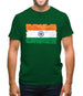 India Grunge Style Flag Mens T-Shirt