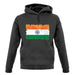 India Grunge Style Flag unisex hoodie