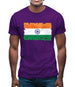 India Grunge Style Flag Mens T-Shirt