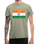 India Grunge Style Flag Mens T-Shirt