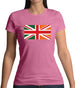 Irish Union Jack Flag Womens T-Shirt