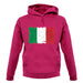 Italy Grunge Style Flag unisex hoodie