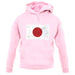 Japan Grunge Style Flag unisex hoodie