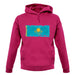 Kazakhstan Grunge Style Flag unisex hoodie