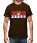 Kiribati Grunge Style Flag Mens T-Shirt