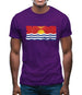 Kiribati Grunge Style Flag Mens T-Shirt