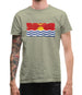 Kiribati Grunge Style Flag Mens T-Shirt