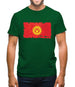 Kyrgyzstan Grunge Style Flag Mens T-Shirt