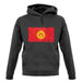 Kyrgyzstan Grunge Style Flag unisex hoodie