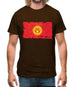 Kyrgyzstan Grunge Style Flag Mens T-Shirt