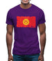 Kyrgyzstan Grunge Style Flag Mens T-Shirt