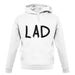 Lad unisex hoodie