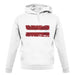 Latvia Grunge Style Flag unisex hoodie