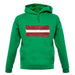 Latvia Grunge Style Flag unisex hoodie