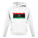 Libya Grunge Style Flag unisex hoodie