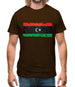 Libya Grunge Style Flag Mens T-Shirt