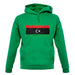 Libya Grunge Style Flag unisex hoodie