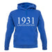 Limited Edition 1931 unisex hoodie