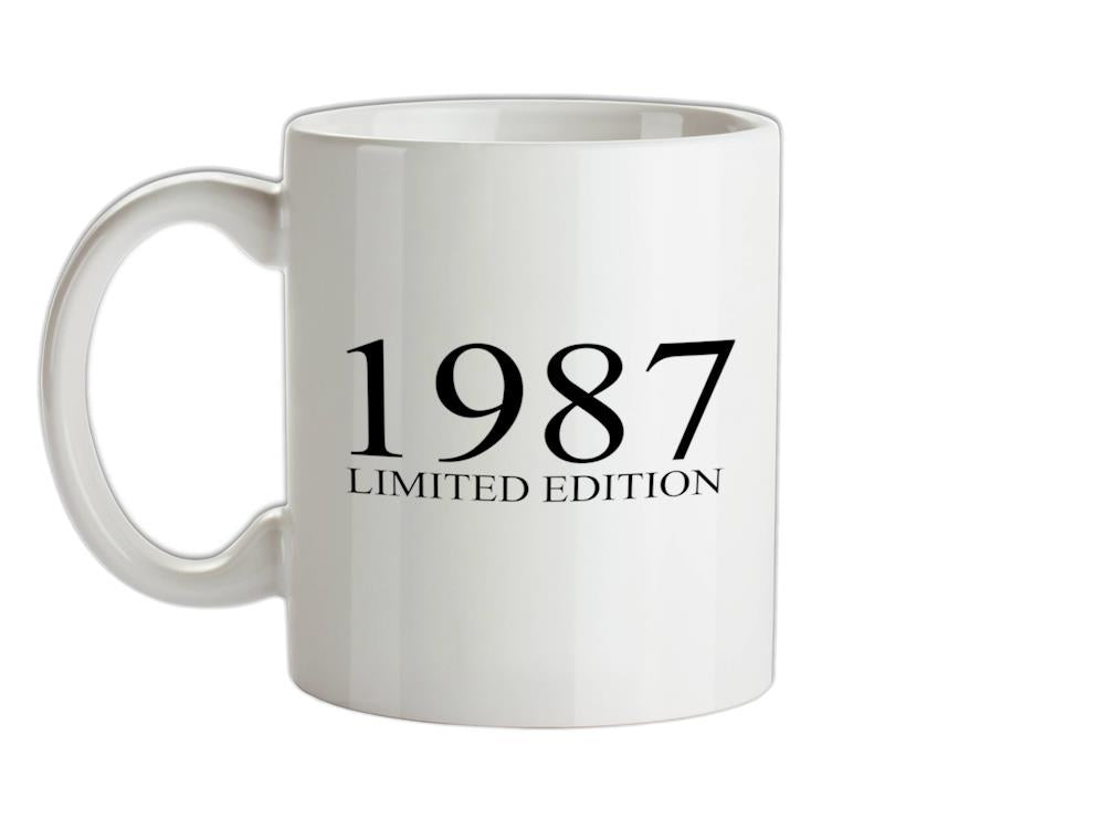 Limited Edition 1987 Ceramic Mug
