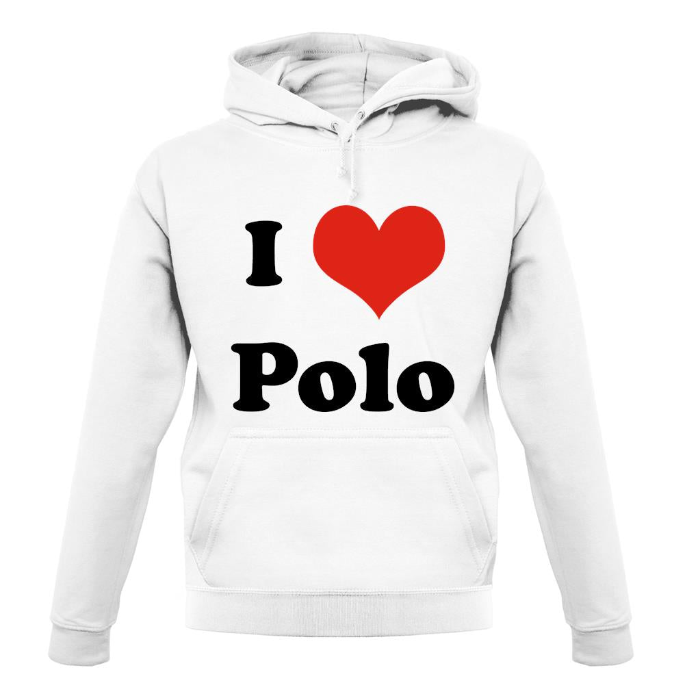 I love best sale polo hoodie