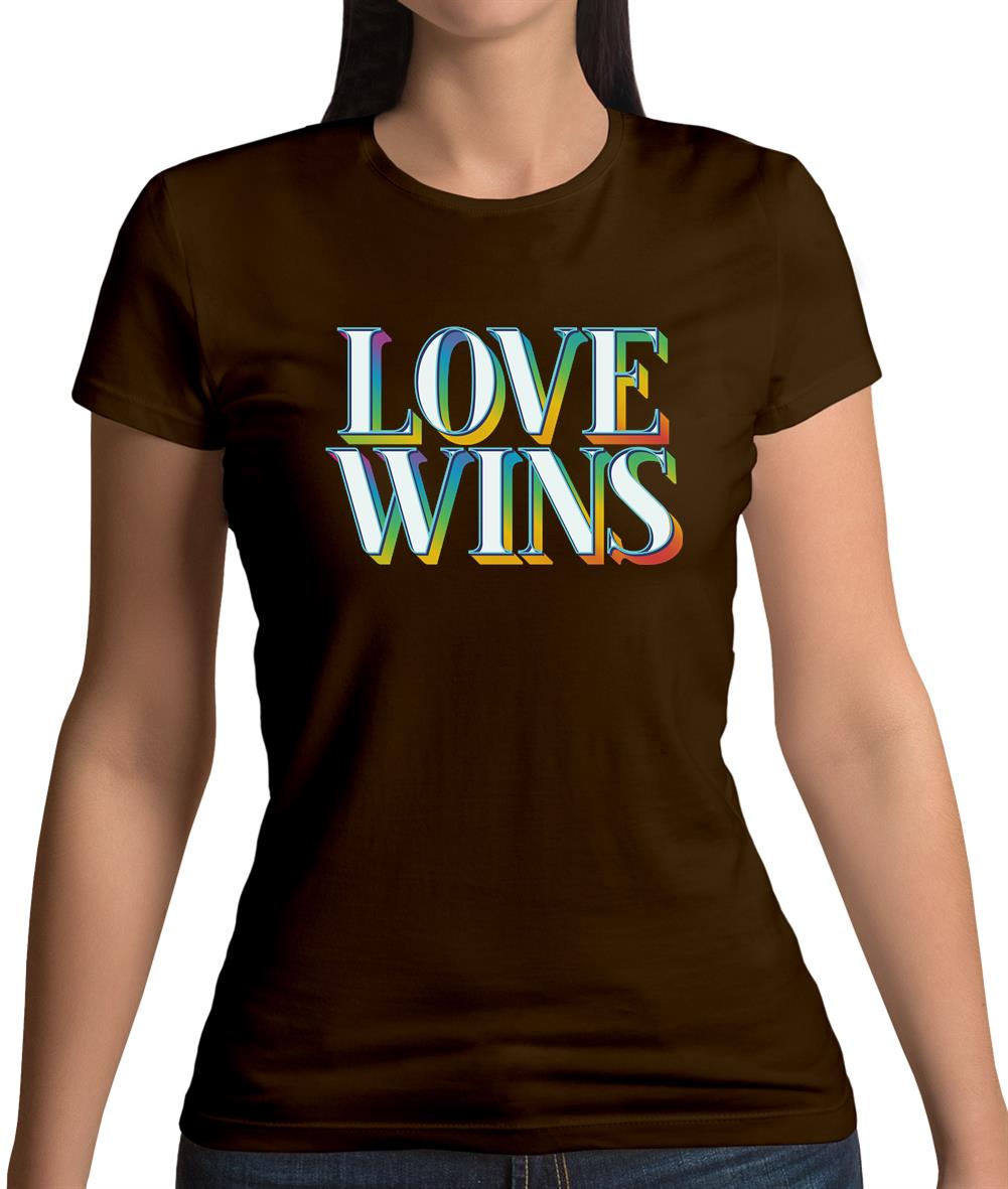 Love Wins Womens T-Shirt