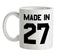 Made In '27 Ceramic Mug