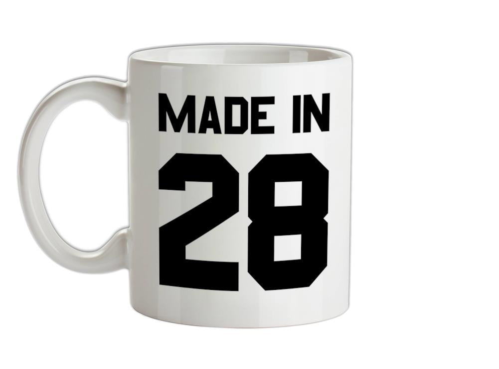 Made In '28 Ceramic Mug