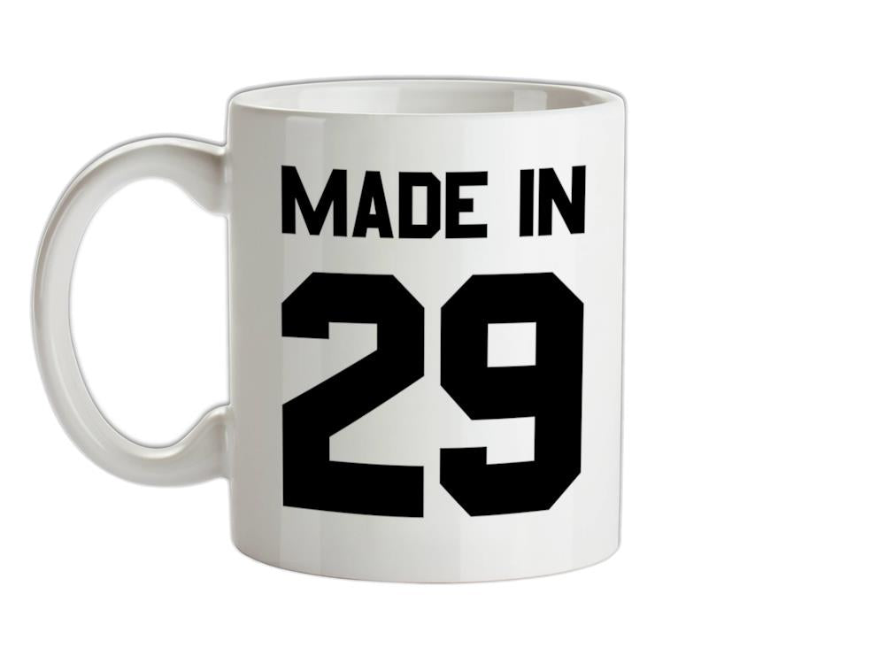 Made In '29 Ceramic Mug