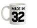 Made In '32 Ceramic Mug