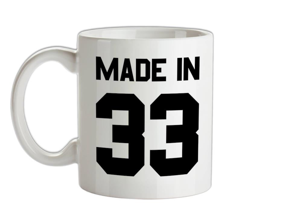 Made In '33 Ceramic Mug