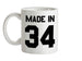 Made In '34 Ceramic Mug