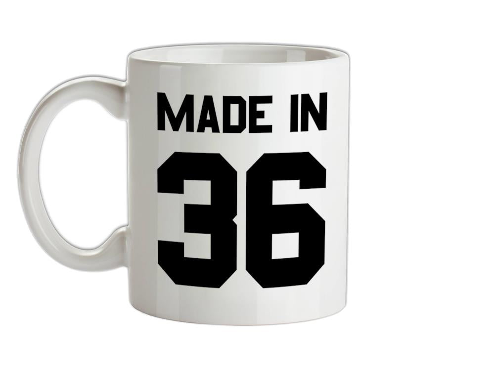 Made In '36 Ceramic Mug
