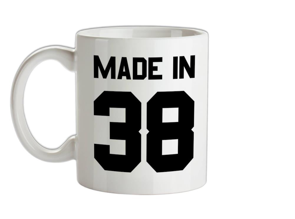 Made In '38 Ceramic Mug