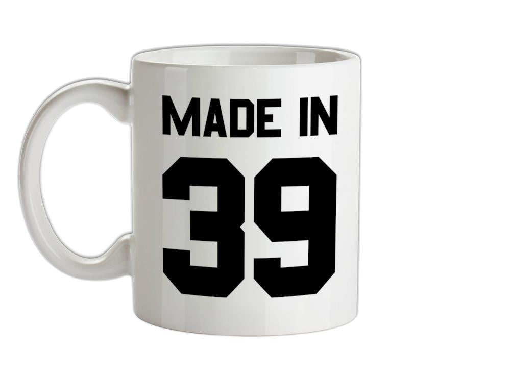 Made In '39 Ceramic Mug