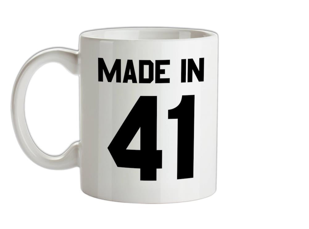 Made In '41 Ceramic Mug