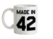 Made In '42 Ceramic Mug