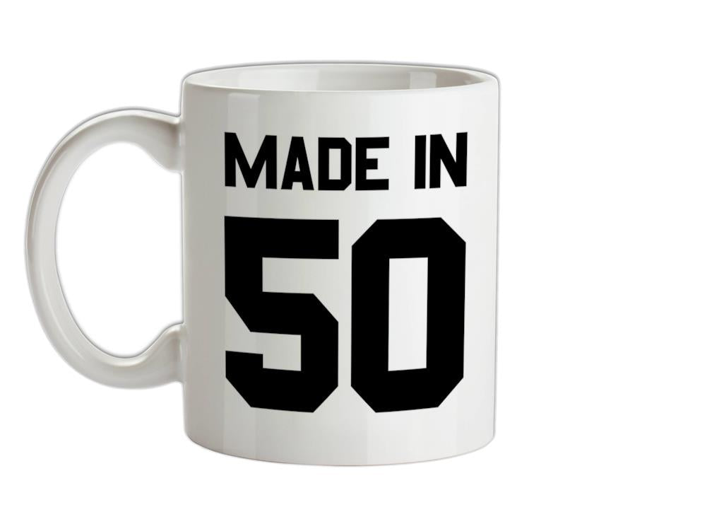Made In '50 Ceramic Mug