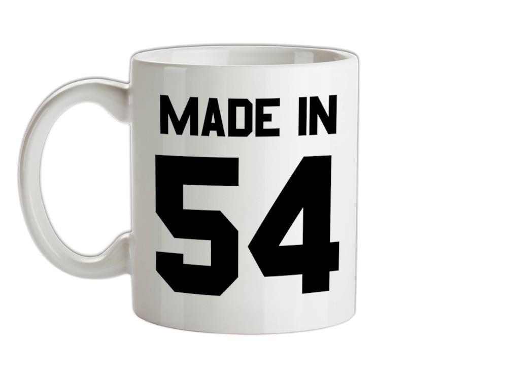 Made In '54 Ceramic Mug