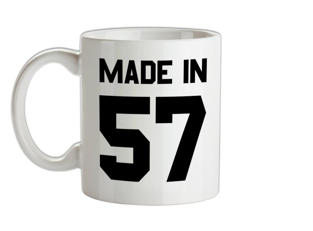 Made In '57 Ceramic Mug