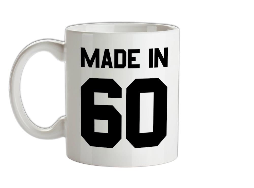Made In '60 Ceramic Mug