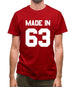 Made In '63 Mens T-Shirt