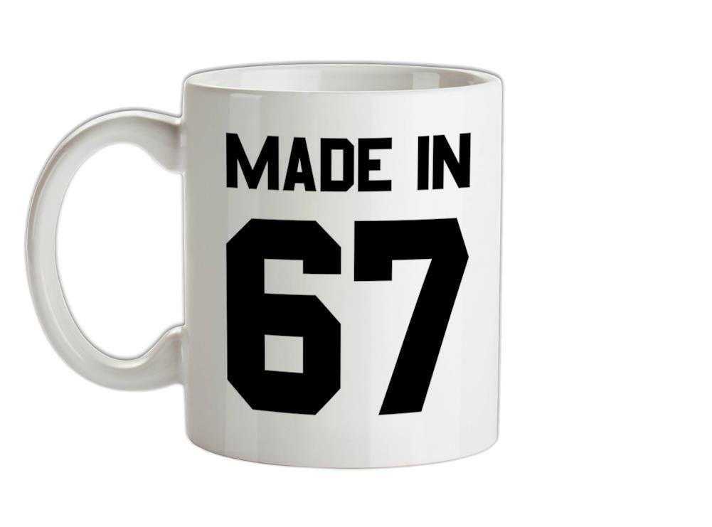 Made In '67 Ceramic Mug