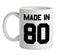 Made In '80 Ceramic Mug
