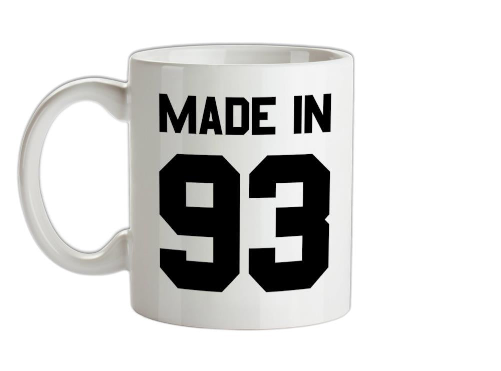 Made In '93 Ceramic Mug