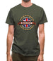 Made In Evesham 100% Authentic Mens T-Shirt