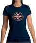 Made In Morecambe 100% Authentic Womens T-Shirt