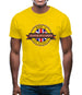 Made In Poynton-With-Worth 100% Authentic Mens T-Shirt